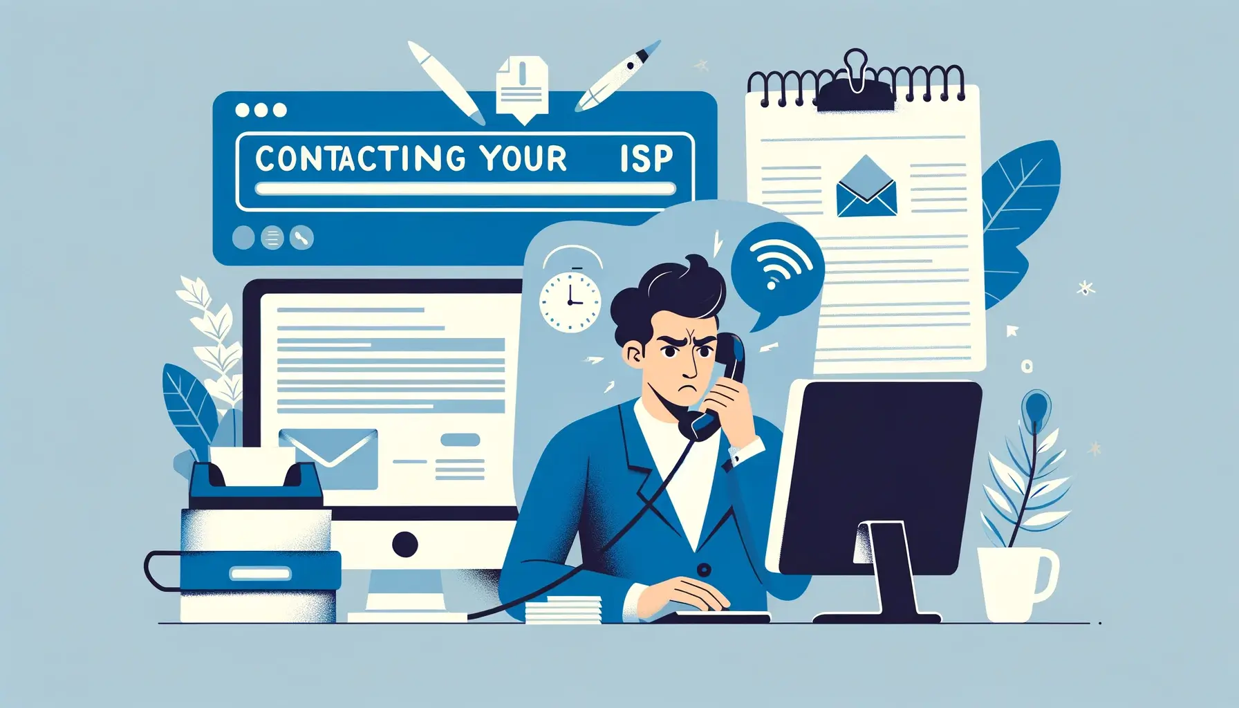 Contacting Your ISP